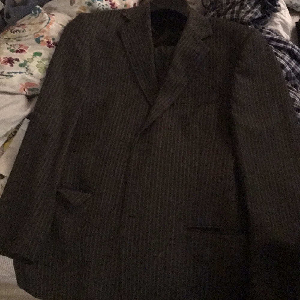 Complete suit blazer and slacks  100% wool